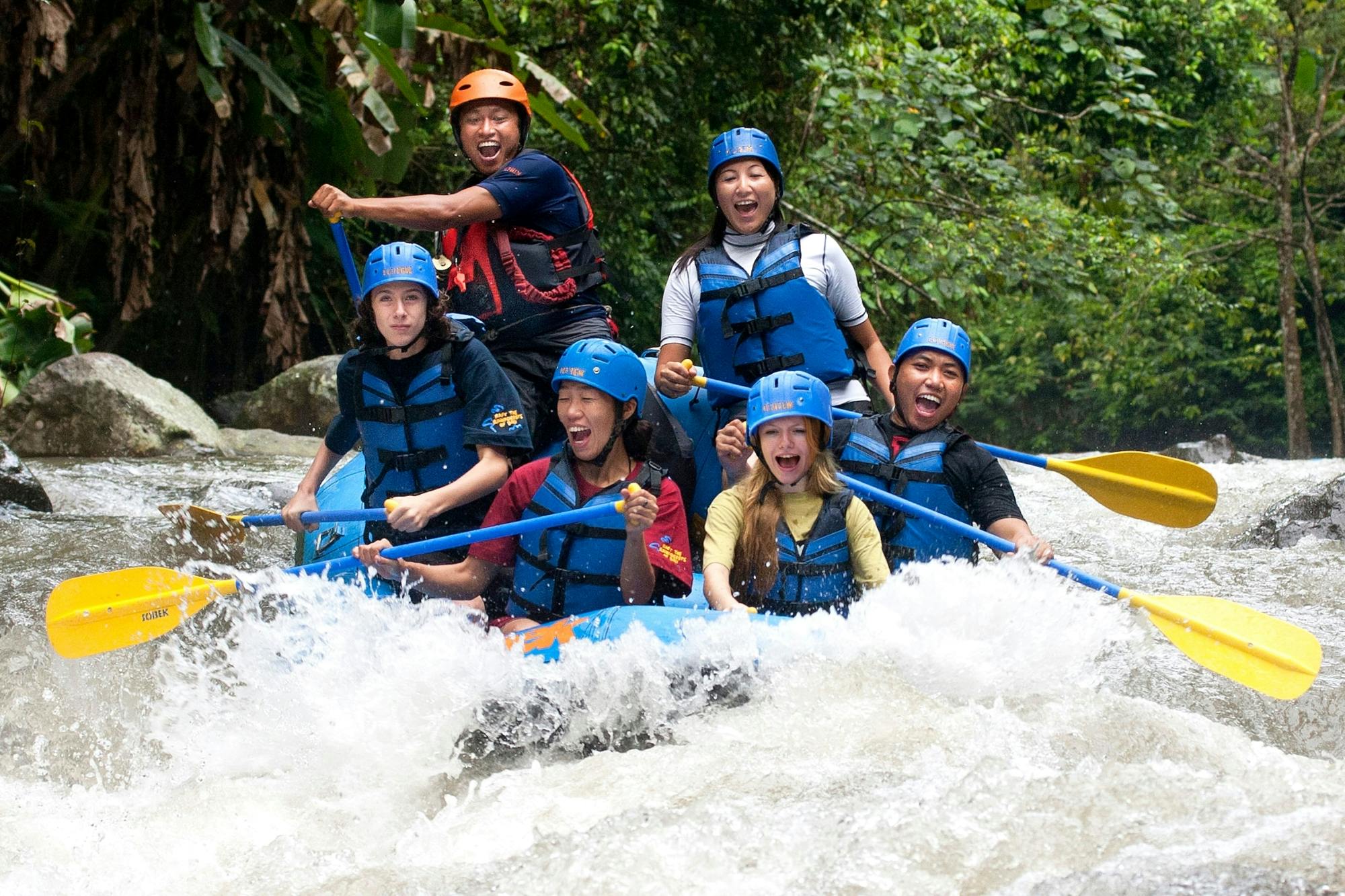 Ayung White Water Rafting Experience