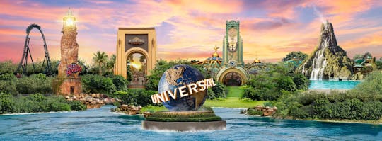 Universal Orlando – kolmen puiston Explorer PLUS yhden päivän Universal Epic Universe -lippu 2025