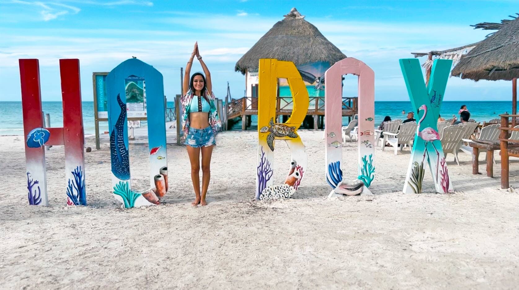 Full-day guided boat tour to Holbox and Passion Islands