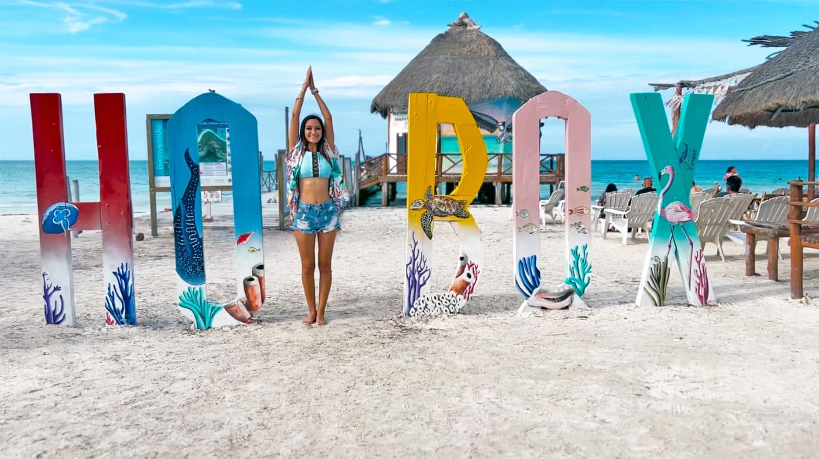 Full-day guided boat tour to Holbox and Passion Islands