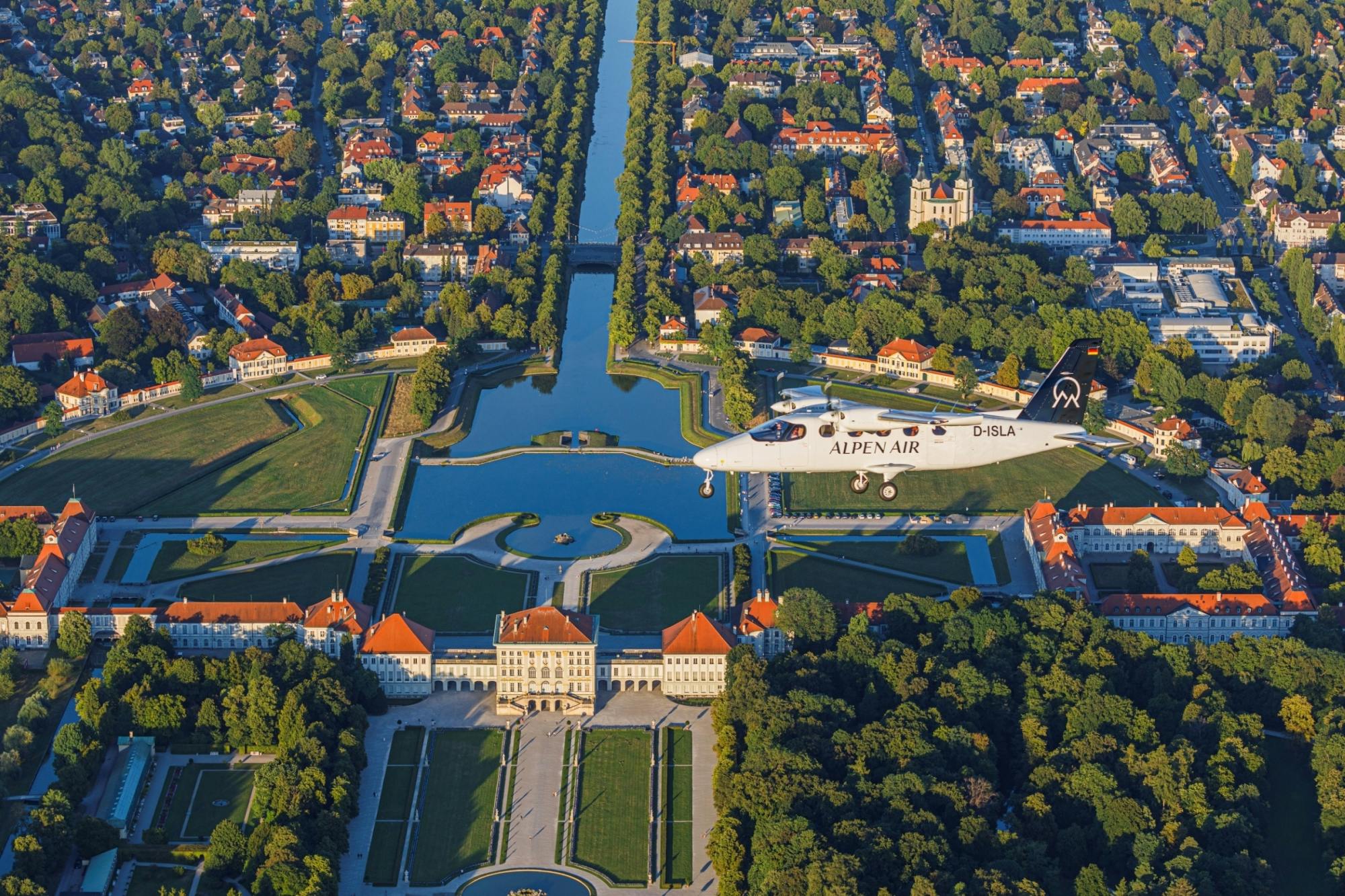 Scenic Flight over Munich, Lake Starnberg and the Andechs Monastery