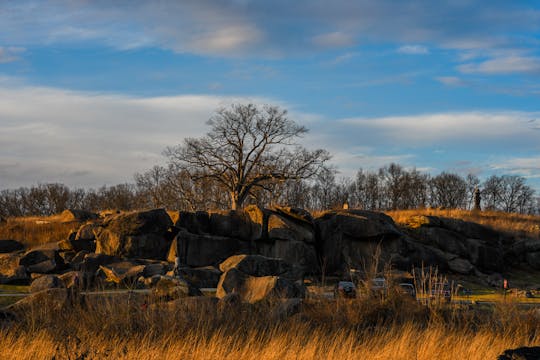 Visite à pied autoguidée de Devil's Den Gettysburg
