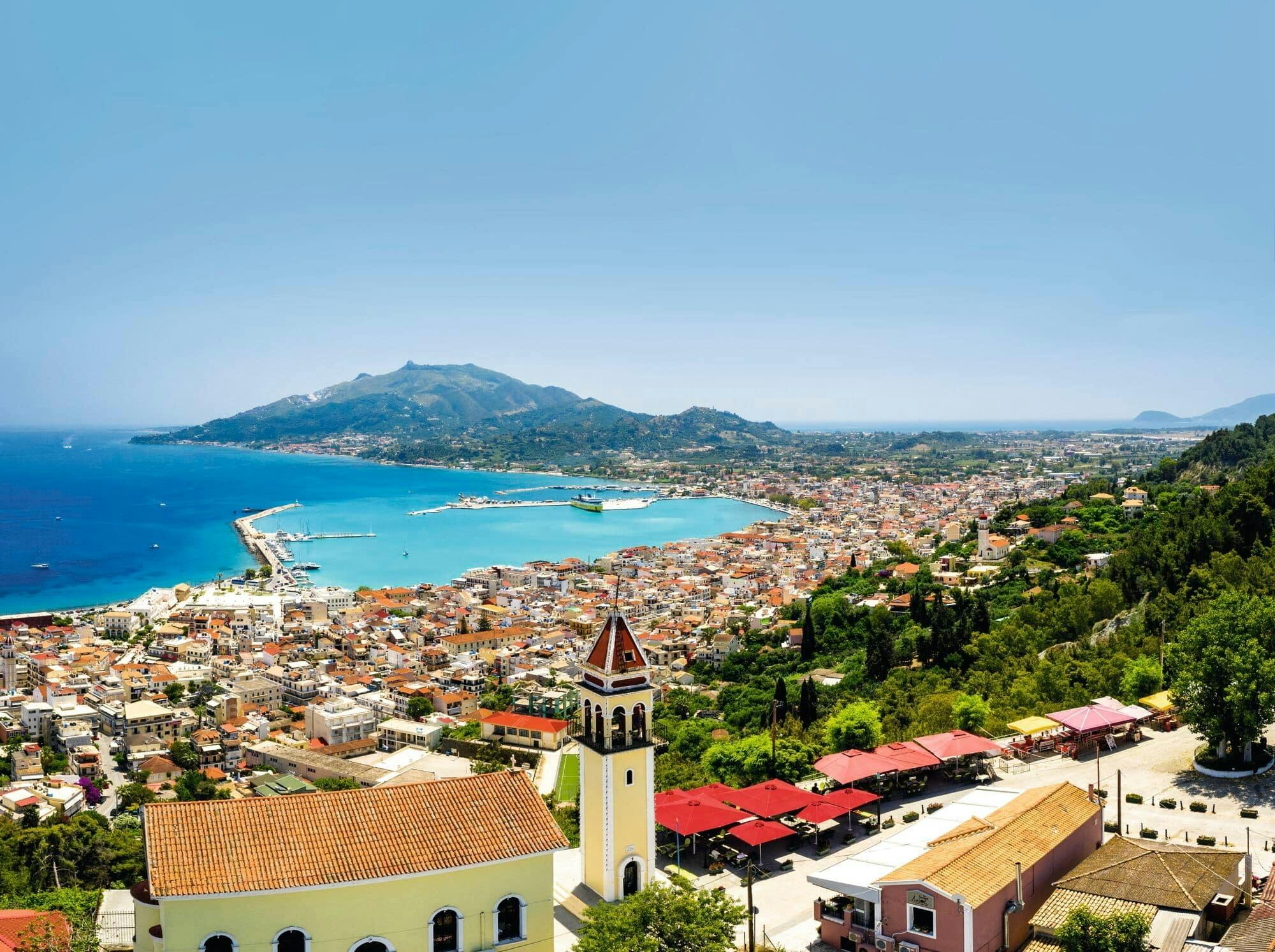 Traslado a la ciudad de Zakynthos