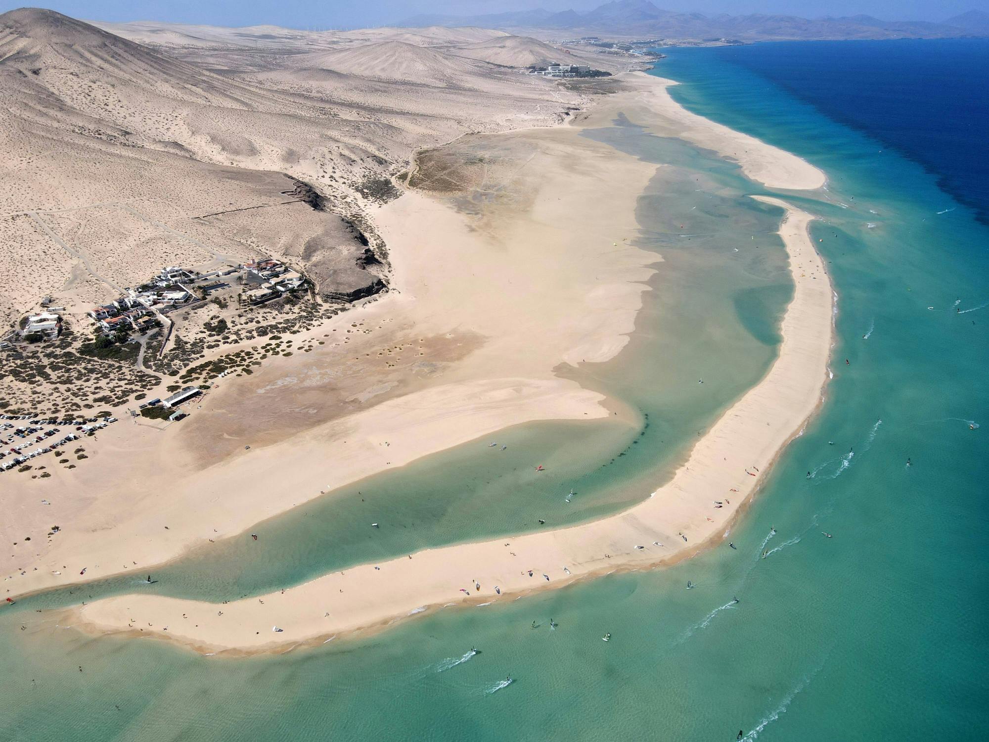 Recorrido por lo más destacado de Jandía con Morro Jable, Dunas y la laguna de Sotavento