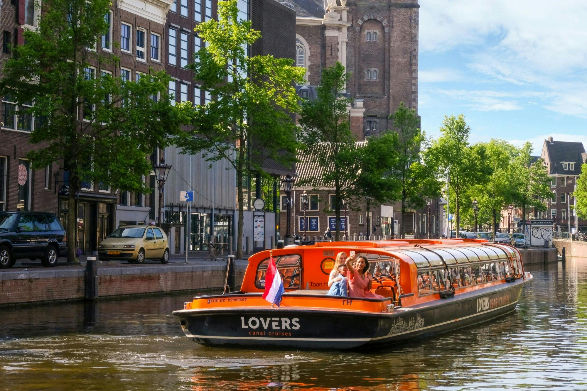 Crociera di un'ora sui canali di Amsterdam