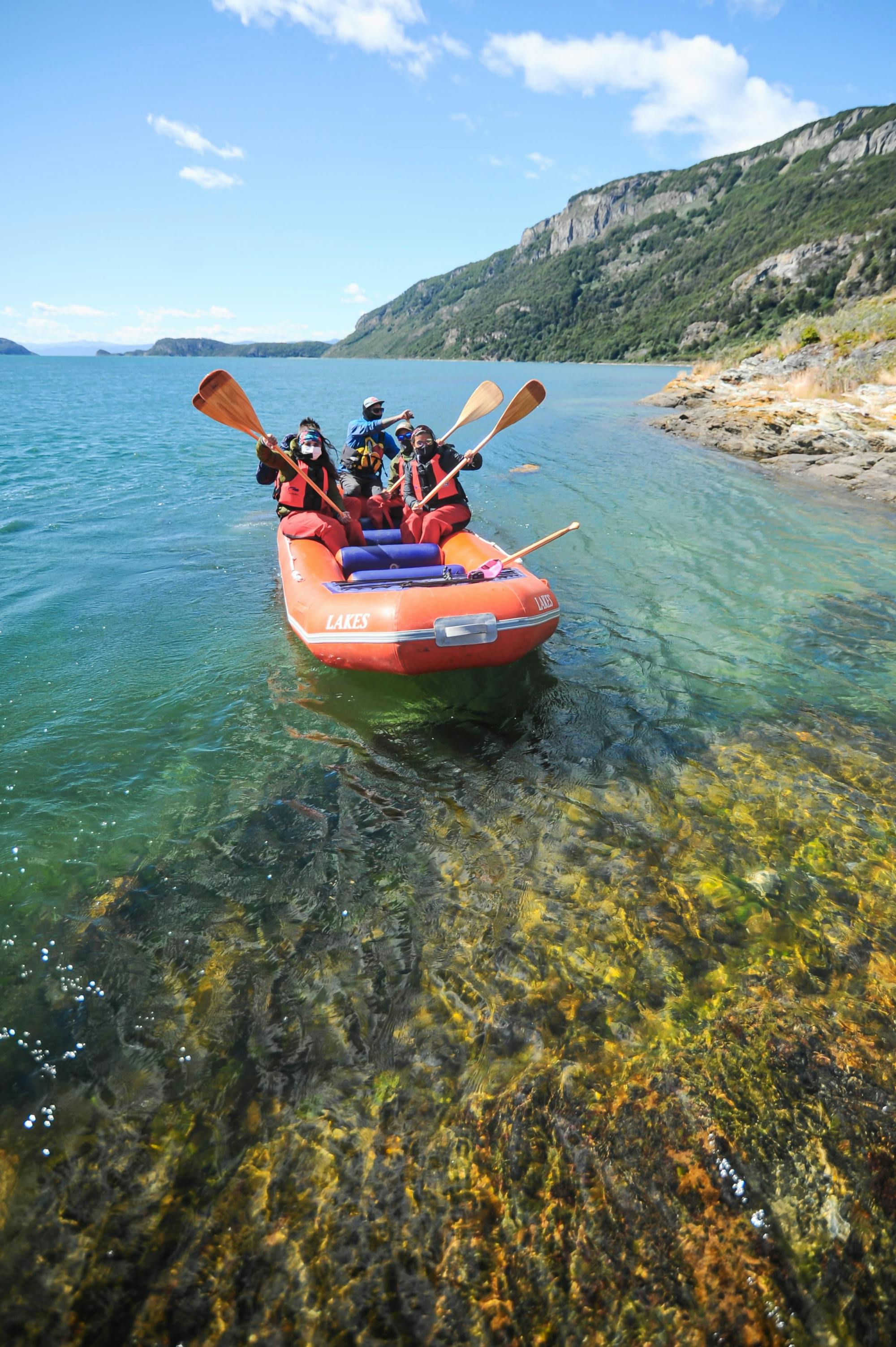 National Park with trekking and canoes