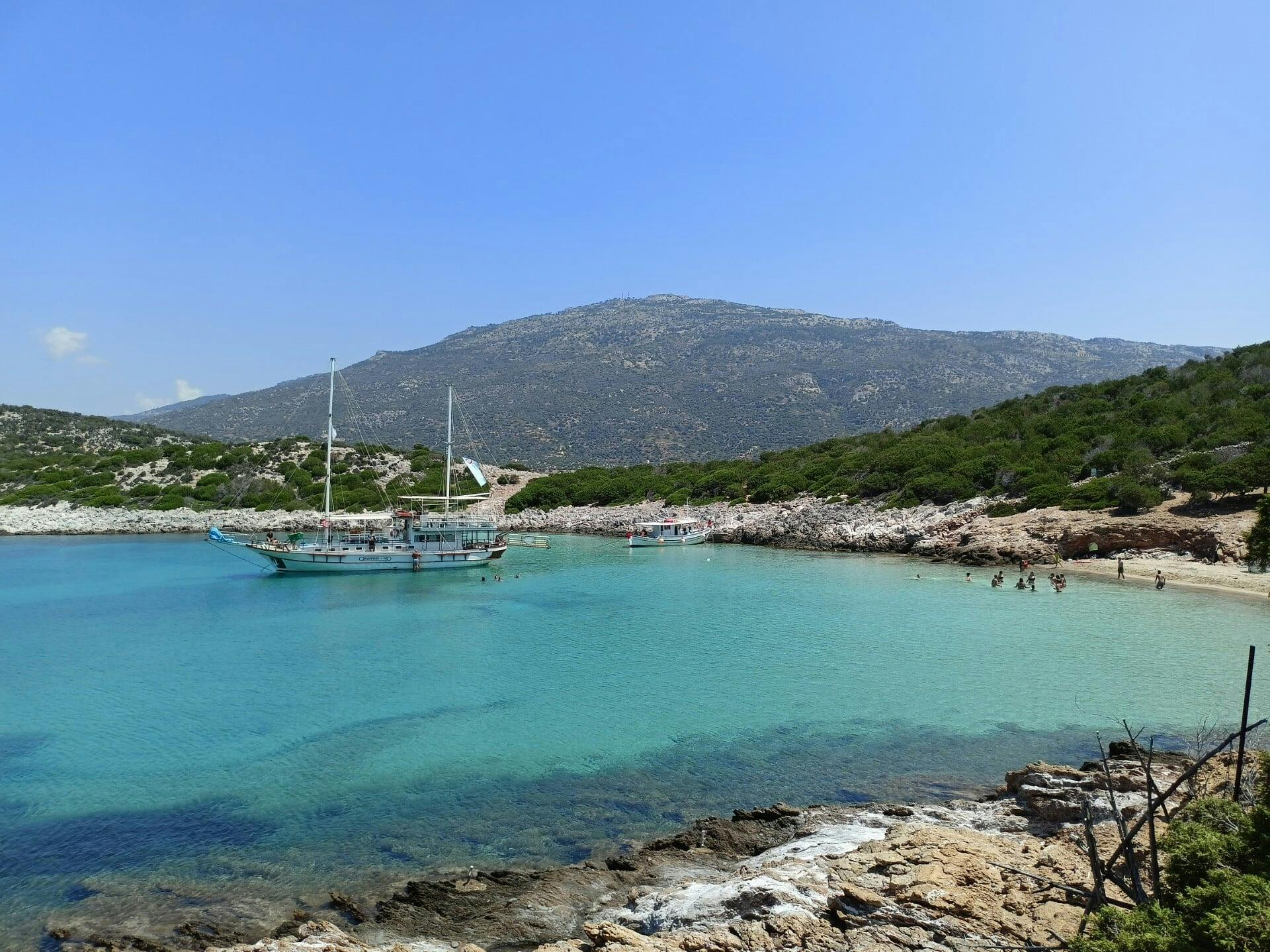 Samos East Coast Cruise with Beach BBQ