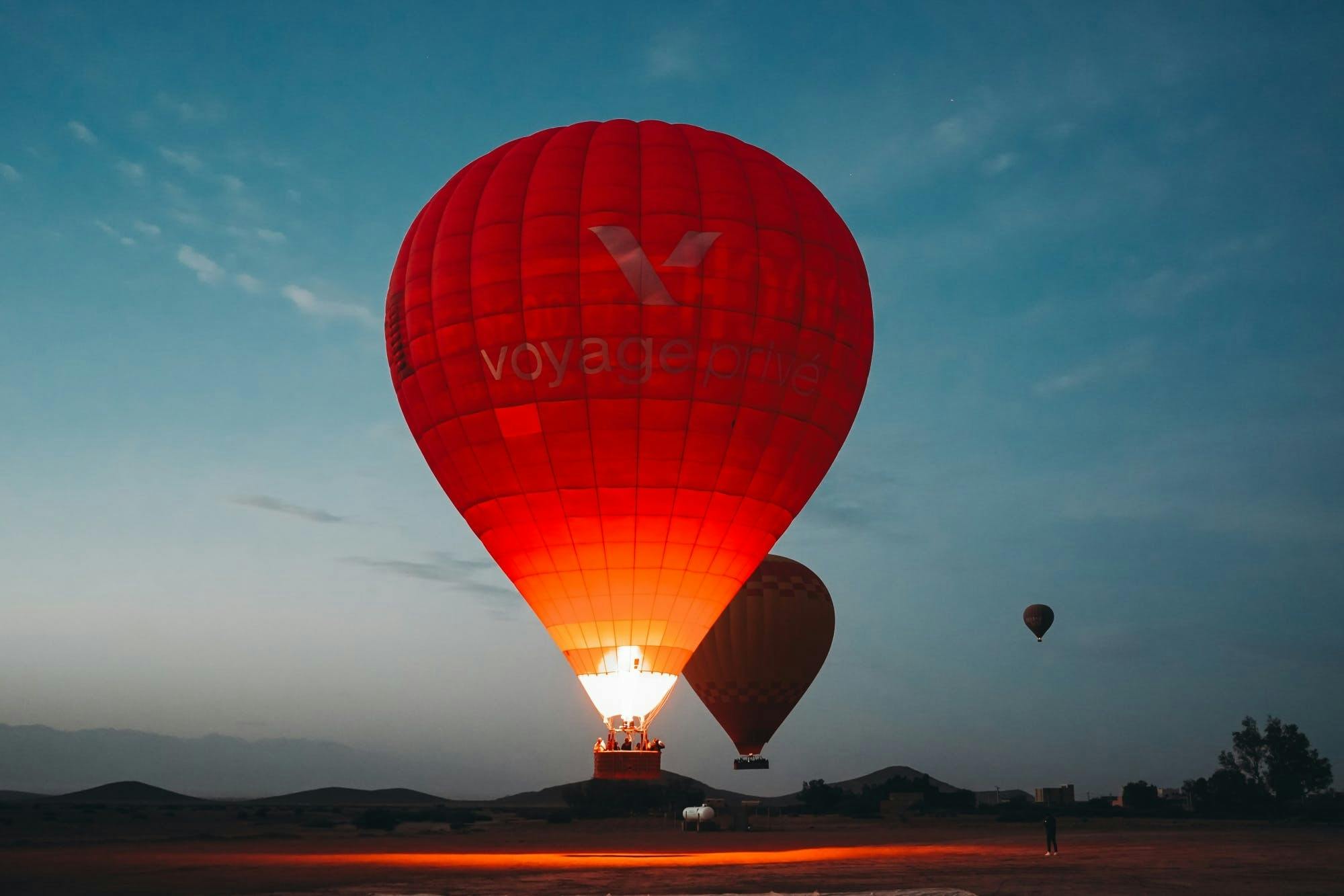 Hot Air Balloon Ride Experience Over Agadir at Sunrise