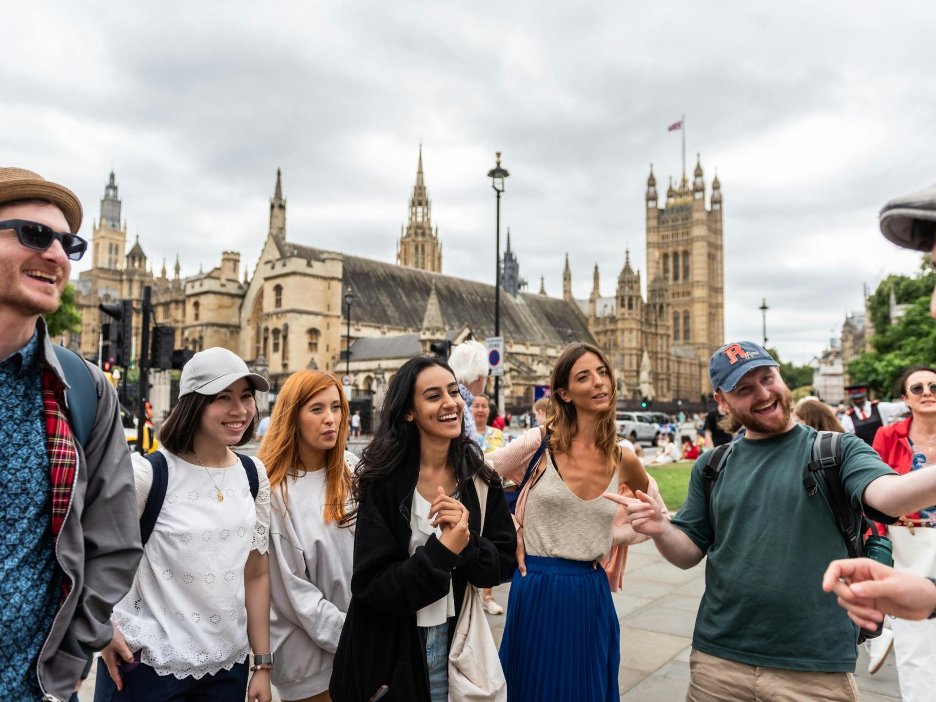 Recorrido a pie por las Casas del Parlamento y Westminster