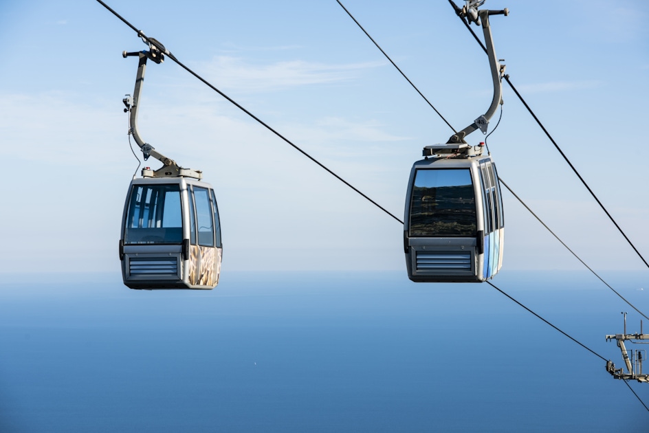 Cable cars in Benalmadena Cable cars in Benalmadena