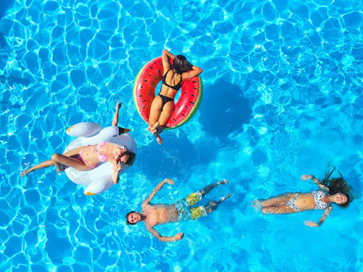 Scene Pambos Napa Rocks Pool Party