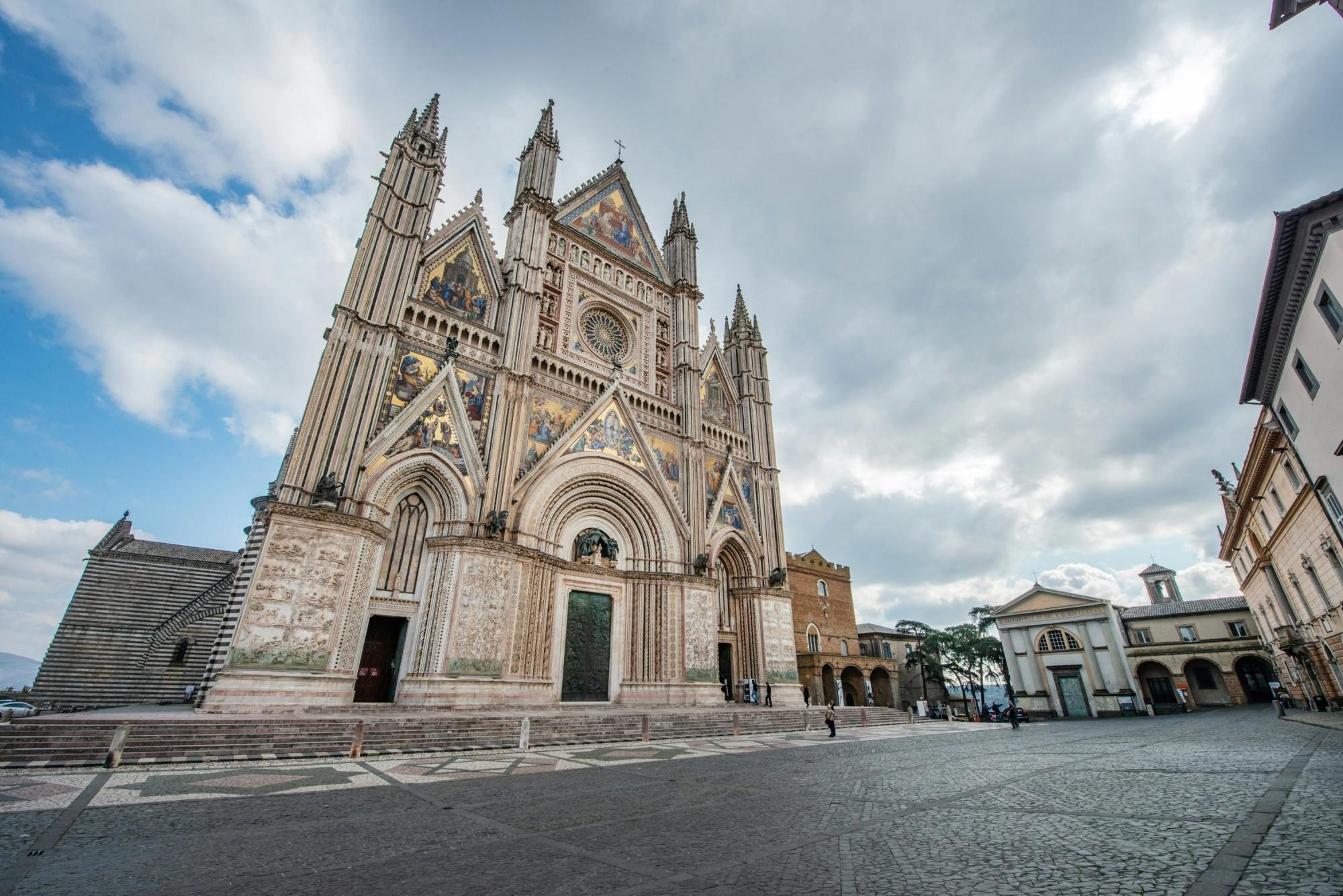 Visite guidée de la cathédrale et des trésors souterrains d'Orvieto