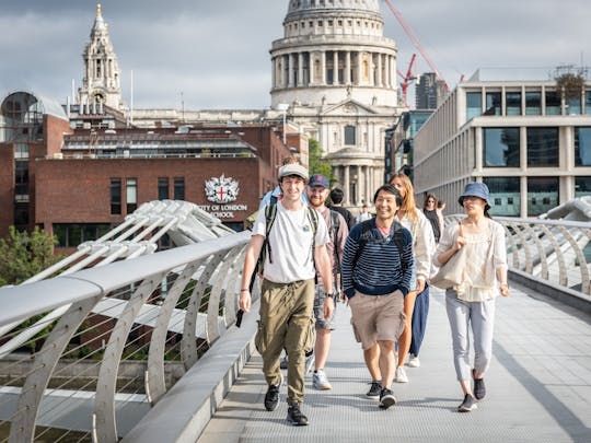 London Top Sights Walking Tour with Visit to St Paul's Cathedral