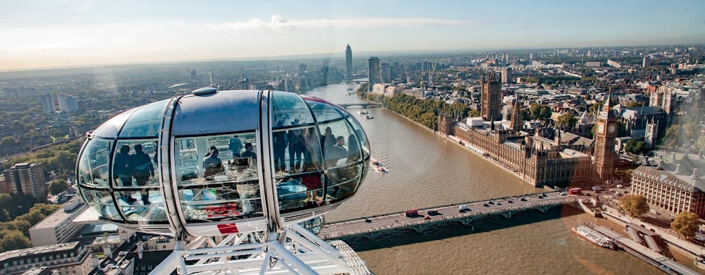 Visite à pied de Londres avec billet coupe-file pour le London Eye