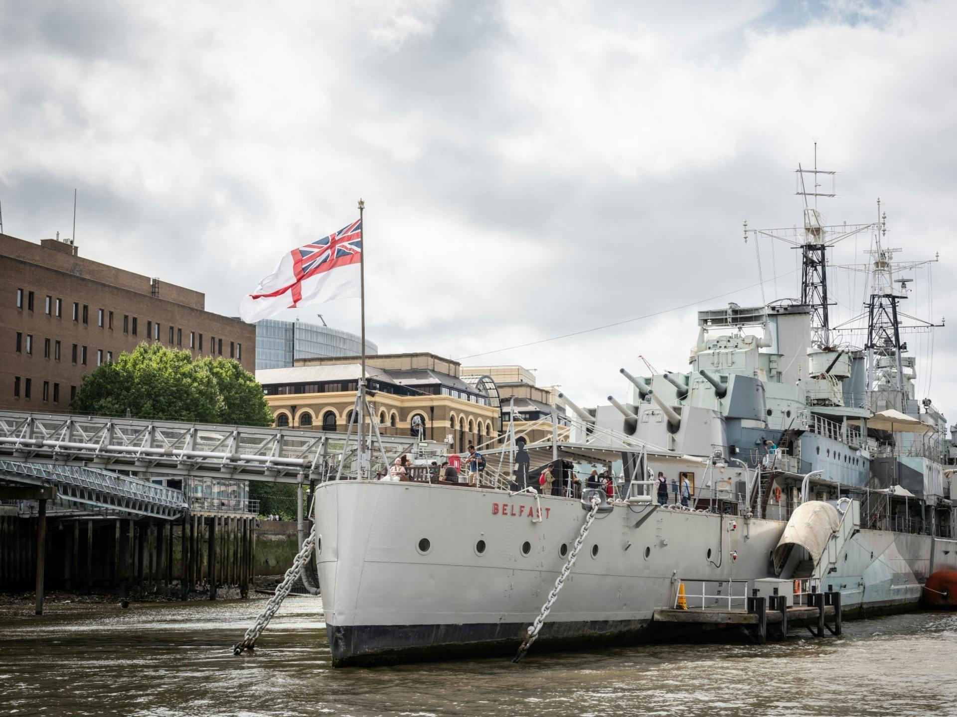 Wycieczka po II wojnie światowej z biletami do Churchill War Rooms i HMS Belfast