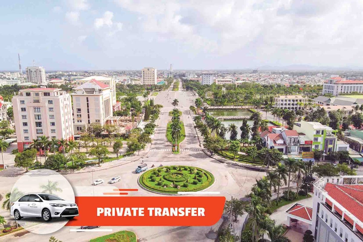 Privévervoer van luchthaven Da Nang naar of van het stadscentrum van Tam Ky