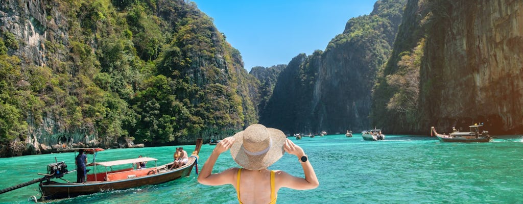 Ganztägige Phi Phi und Bamboo Island Schnellboot-Tour ab Phuket