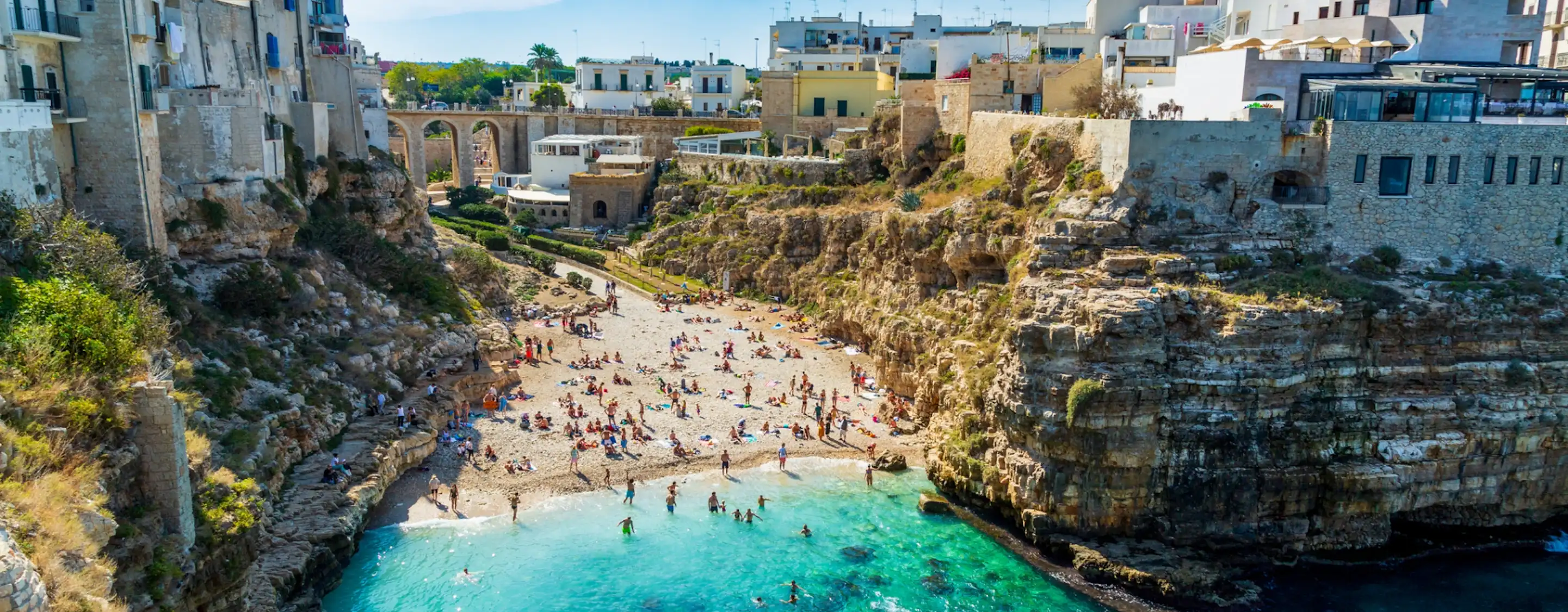 Sea caves of Polignano a Mare