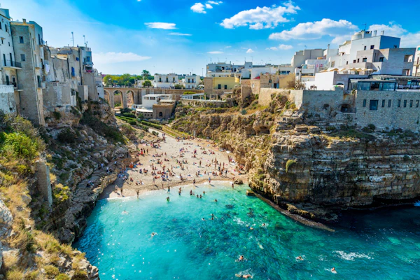 Sea caves of Polignano a Mare