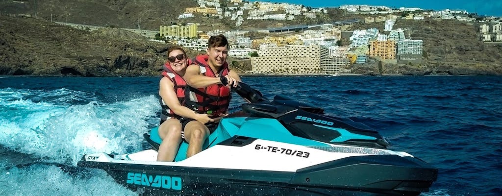 Jet-skiing from Radazul in Tenerife