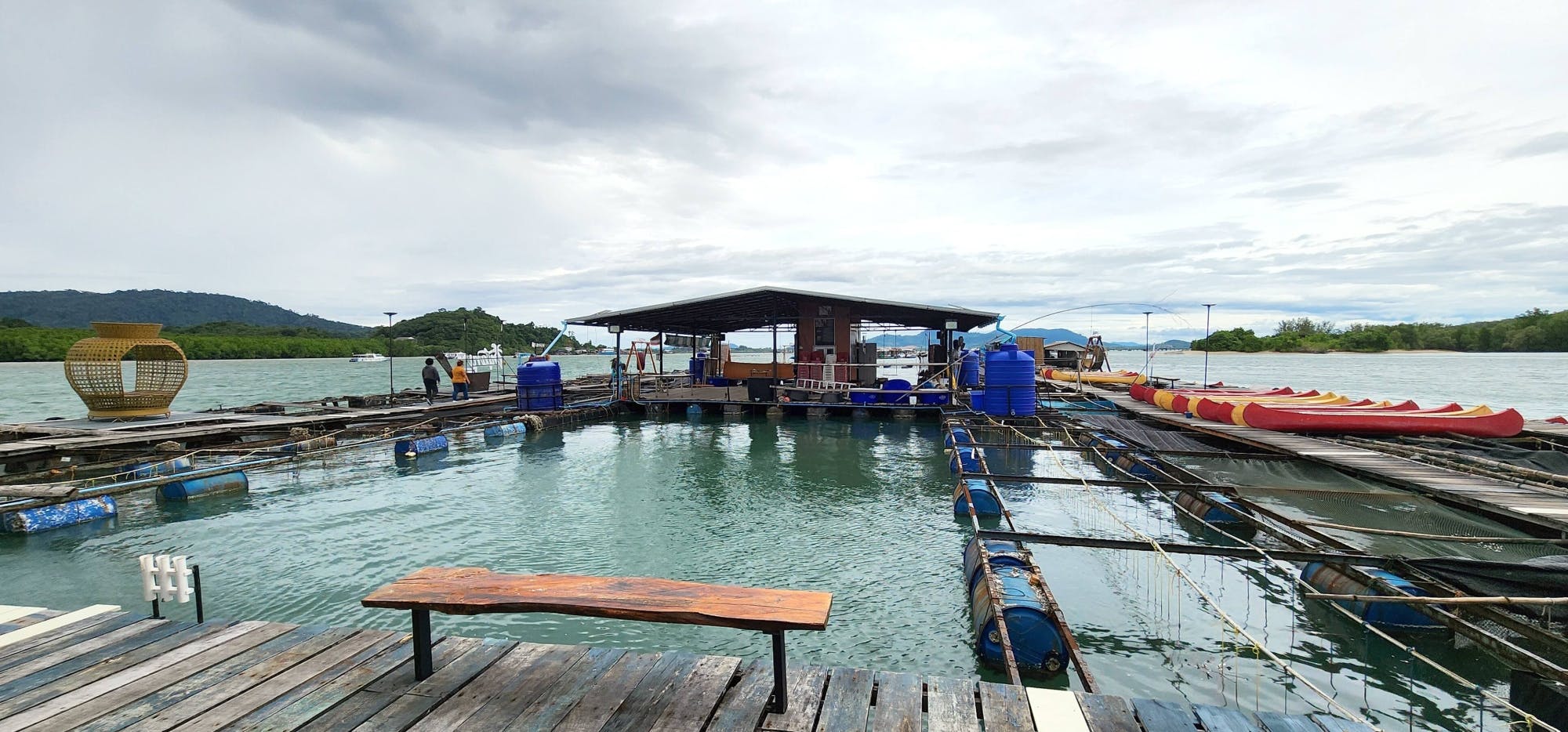 Passeio de pesca em Phuket com caiaque e almoço com frutos do mar