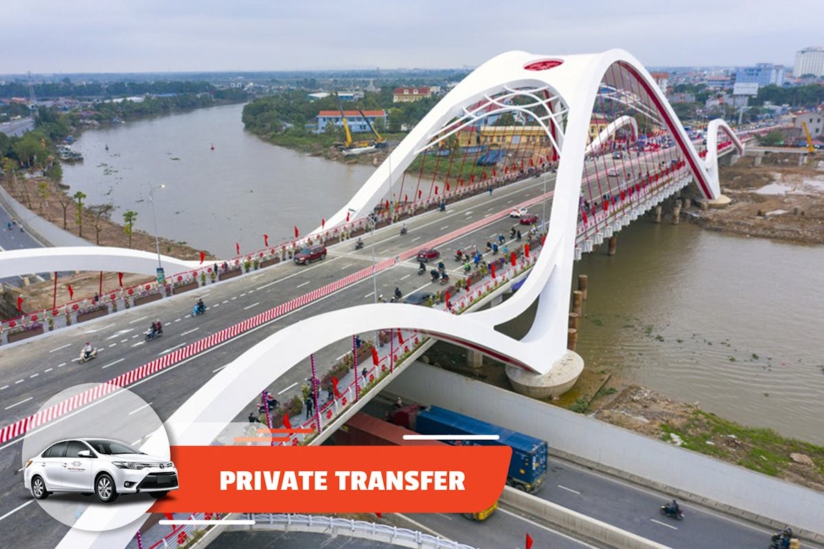 Privévervoer van het stadscentrum van Hanoi naar of van het stadscentrum van Hai Phong
