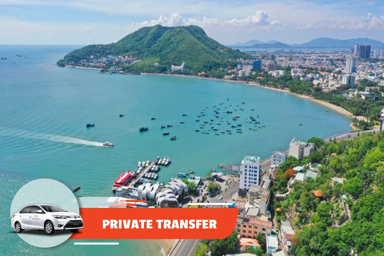 Privévervoer van Nha Trang-stad naar of van de haven van Cau Da Vinpearl