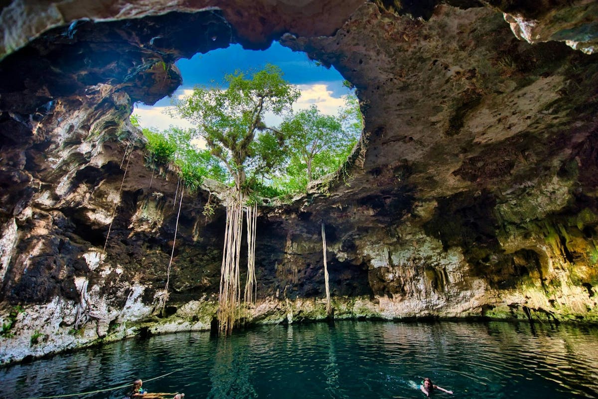 Dagtocht om Maya-sites en cenotes te verkennen met maaltijd