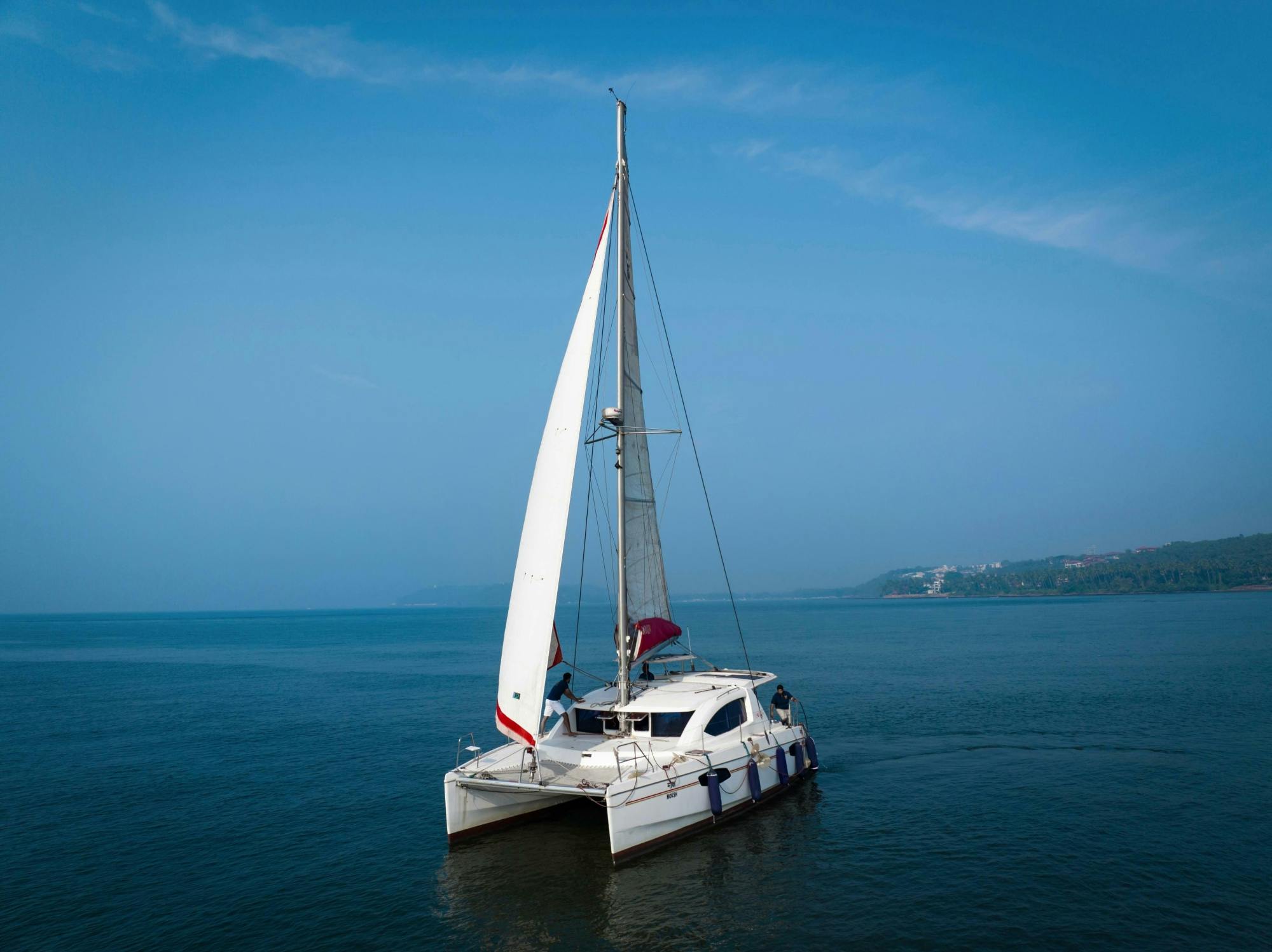 Goa catamaran sailing tour on the Arabian Sea