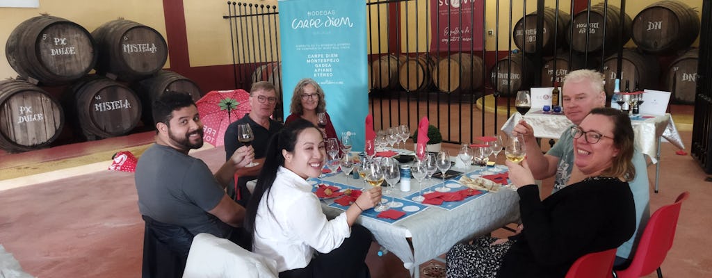 Winery and olive oil mill tour and tasting with tapas