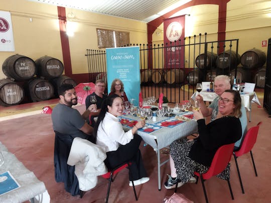 Visita a bodega y almazara y degustación con tapas