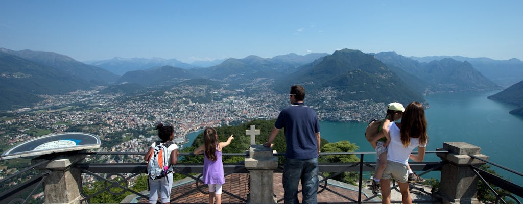 Ticket für die Standseilbahn und das Museum des Monte San Salvatore