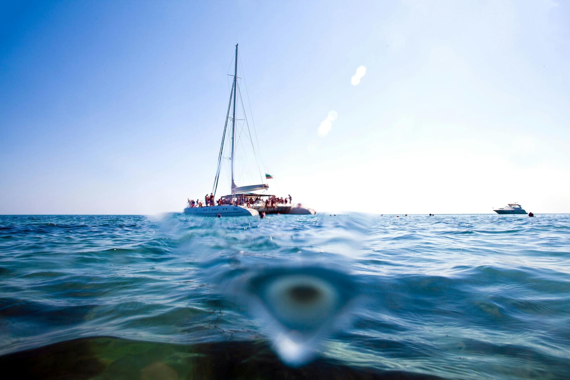 Luxury family catamaran cruise from Nessebar Bay