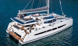 Catamaran cruise in Mykonos with meal, drinks and transport