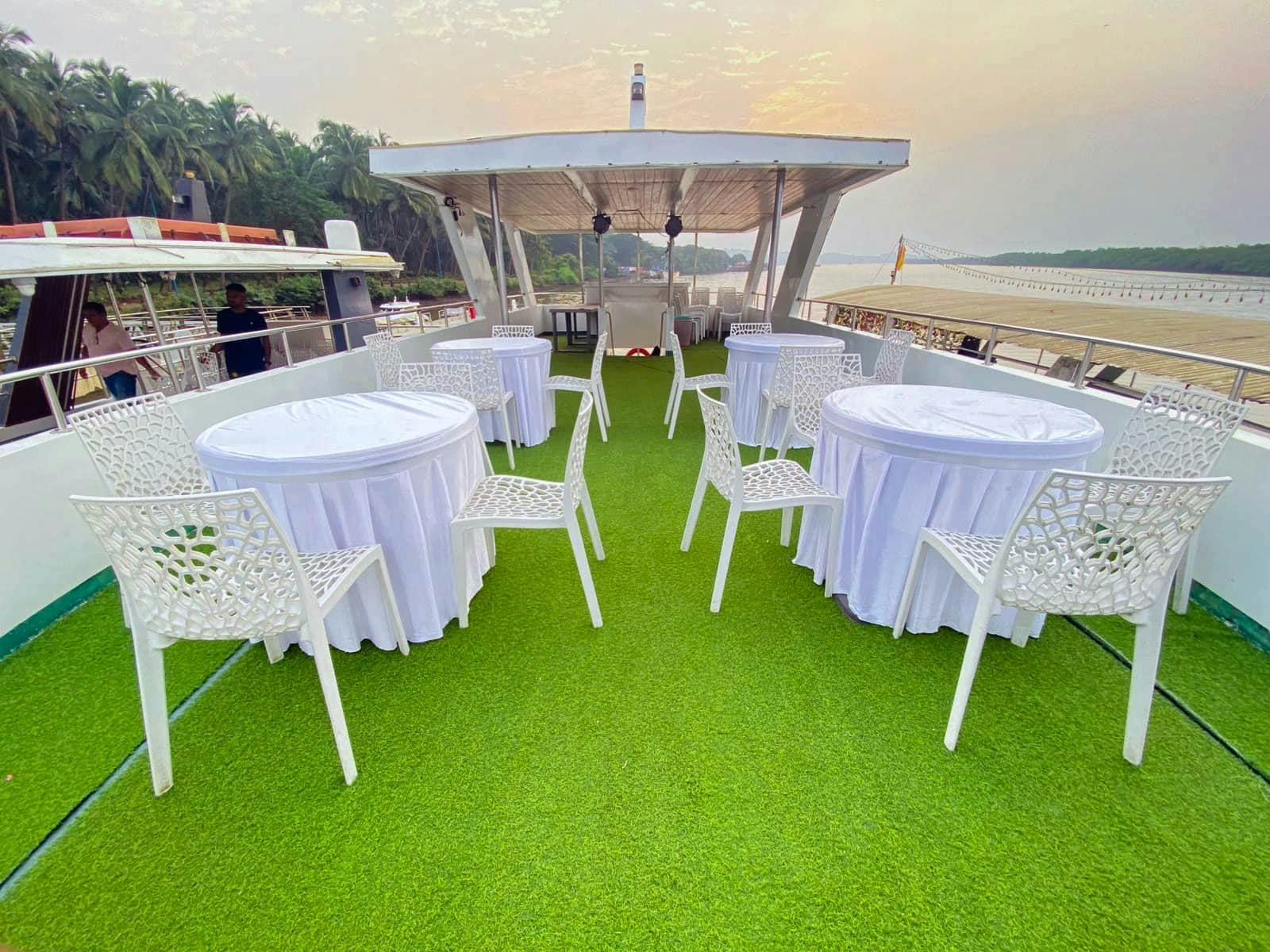 Goan sunset dinner cruise on the Mandovi River