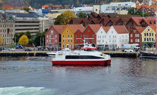 Cruzeiro histórico em Bergen