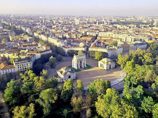 Milan Guided Tour of Branca Tower, Parco Sempione and Sforza Castle