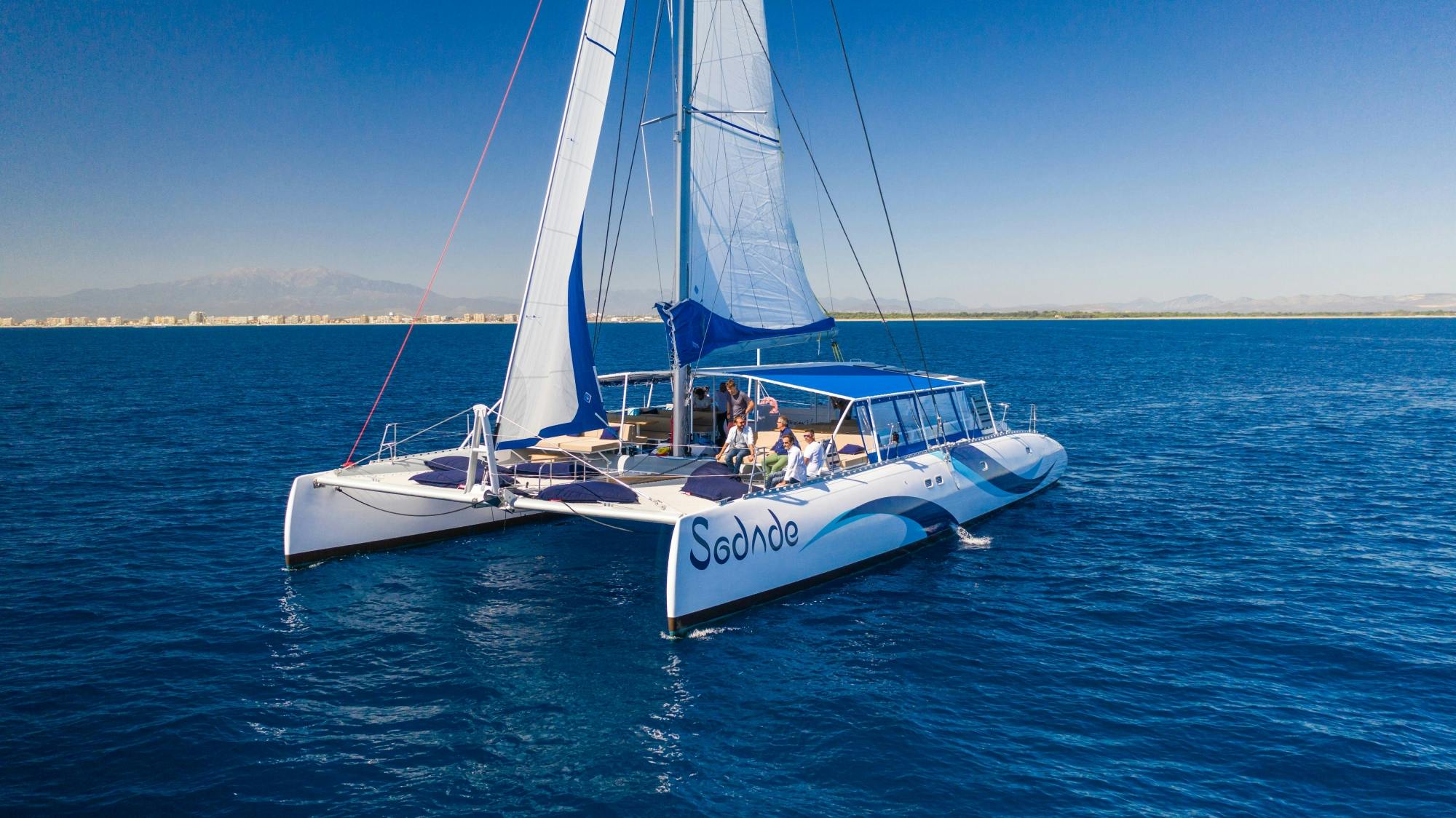 Sal Island Catamaran Cruise with All-inclusive Drinks and Snacks