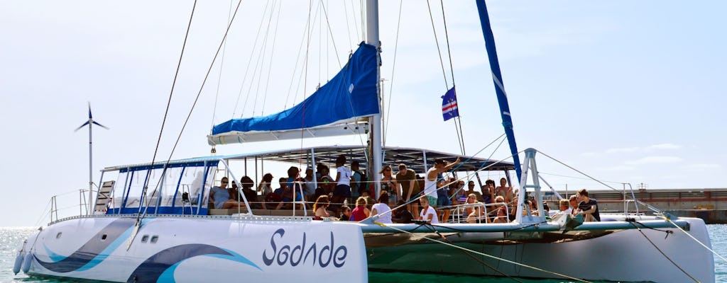 Sal island catamaran cruise with All-Inclusive drinks and snacks