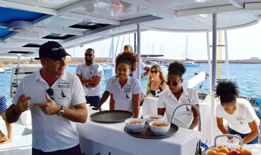 Sal Island Catamaran Cruise with All-inclusive Drinks and Snacks