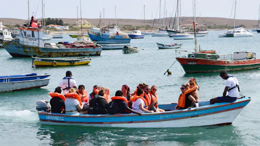 Sal Island all-inclusive adults-only catamaran cruise