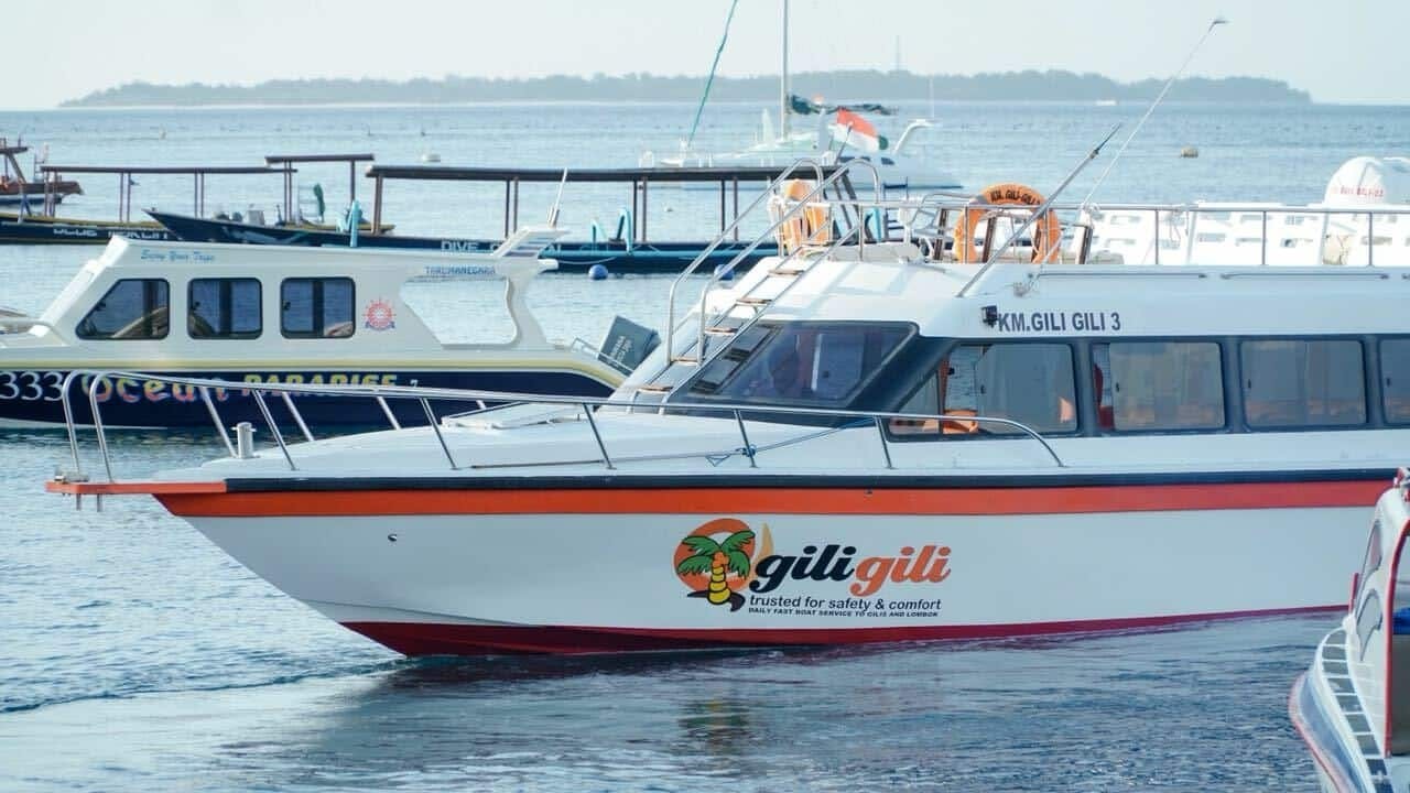 Fast Boat from Padang Bai to Lombok, Gili Trawangan & Gili Air