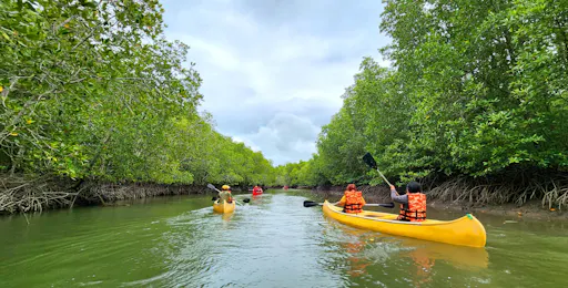 Phuket fisheries tour with kayaking and a seafood lunch