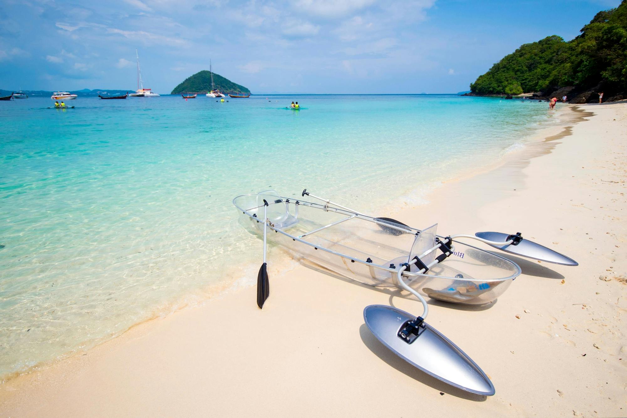 Full-day Banana Beach tour by speedboat