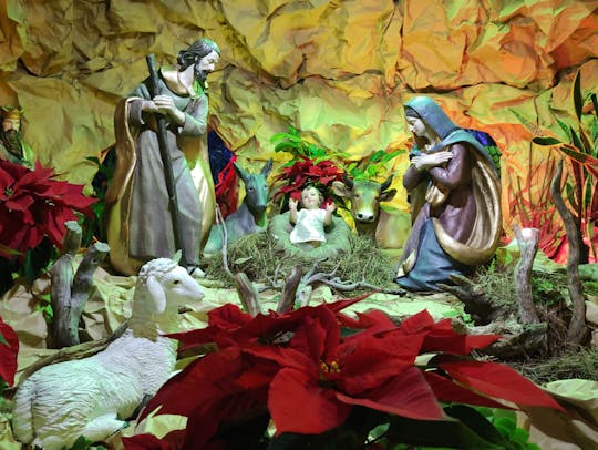 Visite de Noël de la vallée des Nonnes et de la crèche