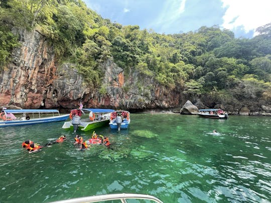 Langkawi mangrove river cruise and snorkeling experience