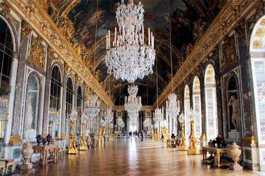 Palace of Versailles tickets with audio tour on mobile app