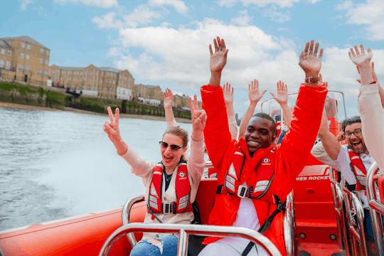 Experiência Ultimate London em lancha da Thames Rockets