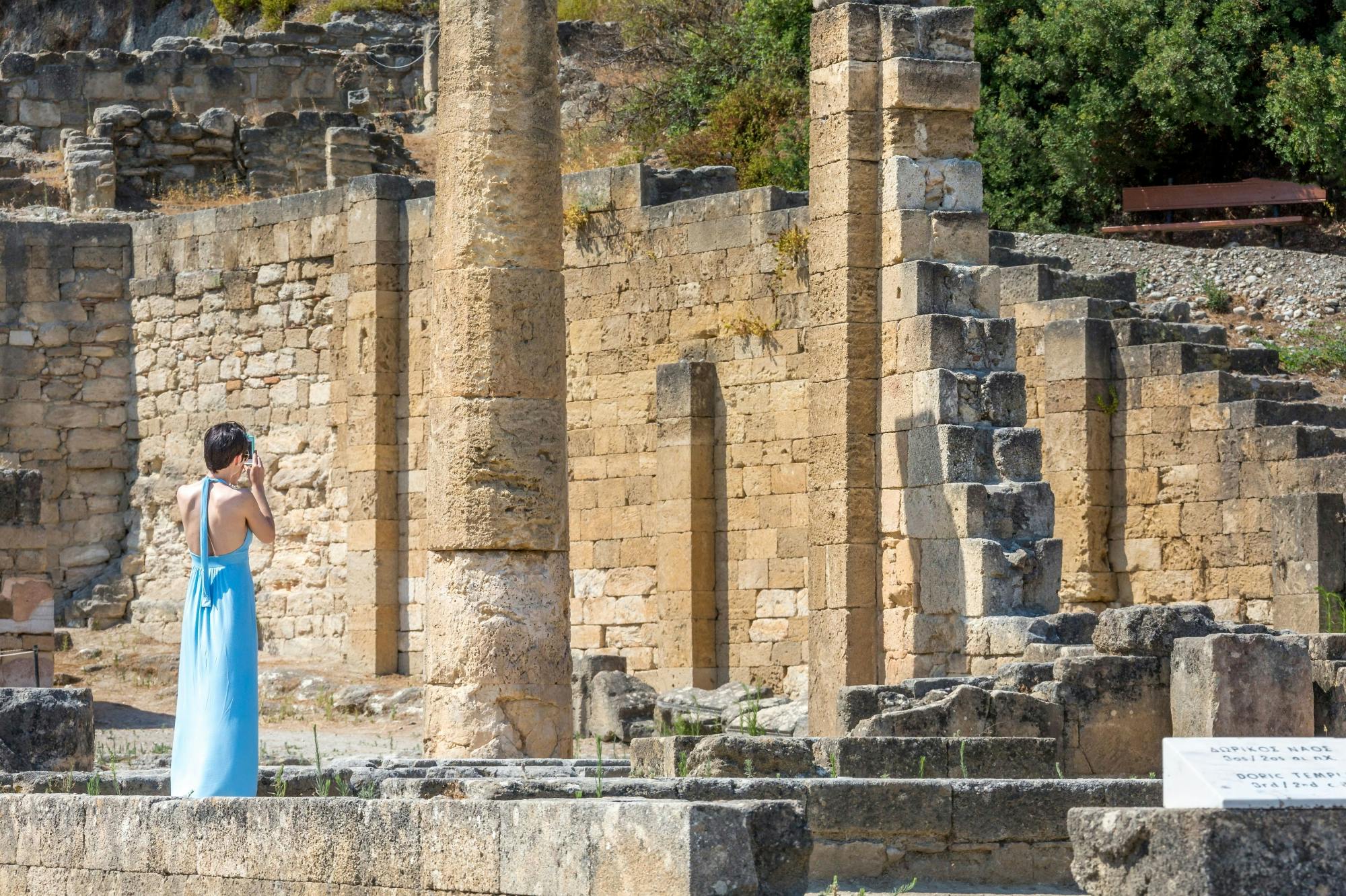 Visite guidée des points forts de l'île de Rhodes