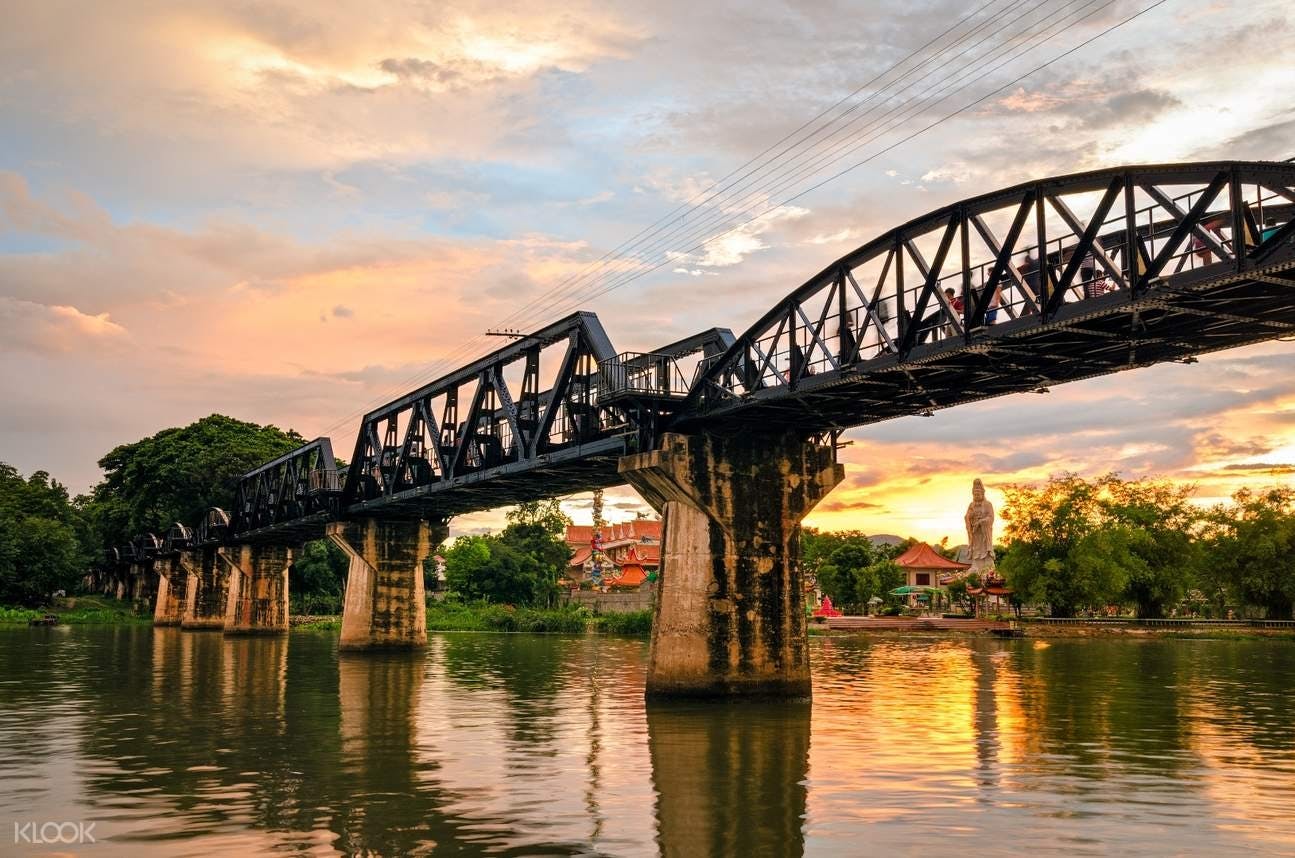 River Kwai Bridge Tour with Train Ride, Long Tail Boat and Lunch